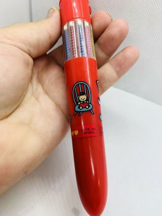 Vintage Hello Kitty Sanrio Pen Multi Ink 1991 3