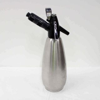 Boc Syphon Silver And Black Made In England Stainless Steel 710
