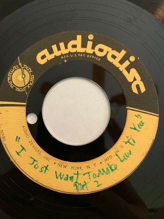 Rare Soul Acetate of Cold Blood - I JUST WANT TO MAKE LOVE TO YOU 1,  2 Audiodisc 3