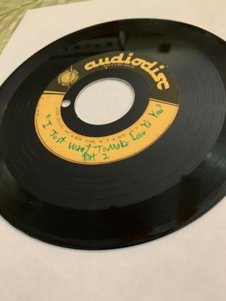 Rare Soul Acetate of Cold Blood - I JUST WANT TO MAKE LOVE TO YOU 1,  2 Audiodisc 4