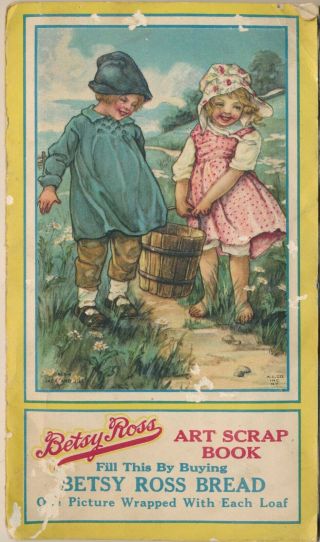 Betsy Ross Bread Art Scrap Book Nursery Rhymes Advertising Piece