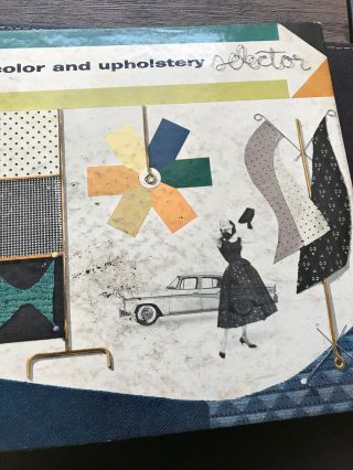 1956 Studebaker dealership showroom color/trim album. 3