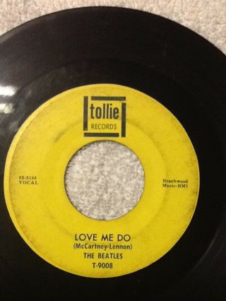 The Beatles Love Me Do (Tollie 45 RPM & Picture Sleeve) 3