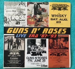 Guns N Roses Live Era ‘87 - ‘93 Vinyl