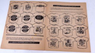 1963 Big Daddy Roth & Mouse Rat Fink Monster T Shirt Catalogs 6