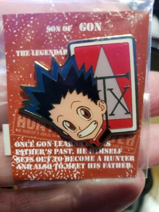 1999 Hunter X Hunter Gon Pin Old Stock Very Rare And Only A Few Left