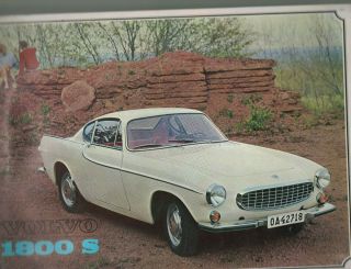 Volvo 1800 S 1965 Car Brochure Automobile Civilized Touring Car