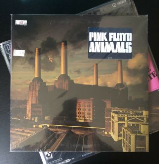 Pink Floyd Animals Nos Vinyl Record Lp Vintage Hype Sticker Wow