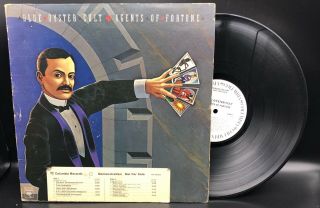 Blue Oyster Cult: Agents Of Fortune Lp Vinyl Record Rare White Label Promo