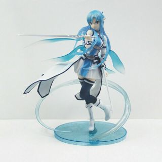 Anime Sword Art Online Yūki Asuna Yuuki Asuna Alo Ver.  Figure No Box 23cm