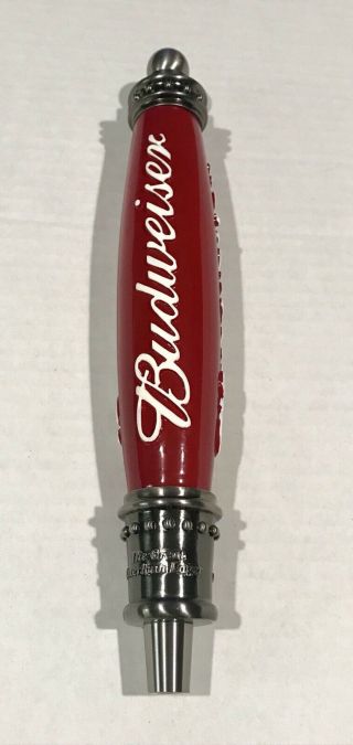 Budweiser Large Red Beer Tap Handle