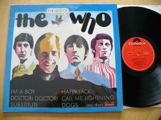 The Who - The Best Of Rare 1968 Germany Polydor 184152 In Shrink