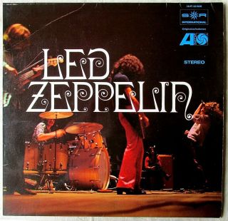 Led Zeppelin Ii Germany S&r Recold Club Lp Unique Cover 1970 (not Boot)