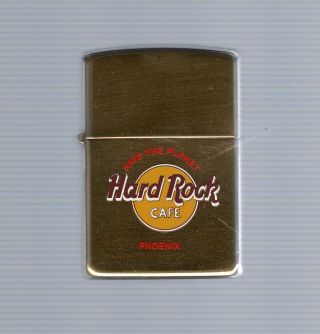 1996 Hard Rock Cafe,  Phoenix,  Zippo Lighter