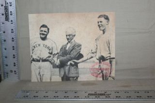 Scarce 1920s Louisville Slugger Baseball Promo Store Sign York Babe Ruth Bat