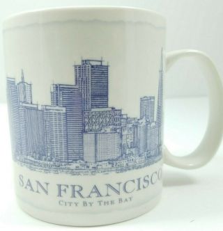 Starbucks Architect Series San Francisco Mug Coffee Cup Tea Ca City 2010 18 Oz