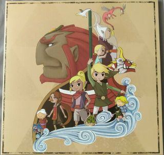 The Legend Of Zelda Wind Waker Vinyl Record Lp Nintendo - The Wind Odyssey Rare