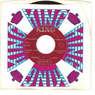 James Brown & Famous Flames 45 Shhhhhhhh (for A Little While) / Here I Go - Nm