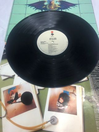 Motley Crue Dr Feelgood USA VGvinyl LP 1989 Elektra 9 60829 - 1 6