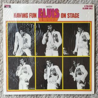 Elvis Presley - Boxcar Lp - Having Fun On Stage - - In Shrink Wrap