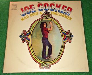 Joe Cocker - Mad Dogs And The Englishmen - 1970 Vinyl Album Lp Foldout Gatefold