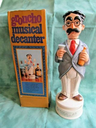 Vintage Groucho Marx Musical Liquor Decanter