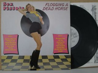 The Sex Pistols Flogging A Dead Horse Lp (best Of/greatest Hits) Uk Vinyl Vg,