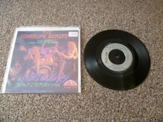 The Handsome Beasts Breaker 7 " Vinyl Single Picture Sleeve Nwobhm 1981 Metal