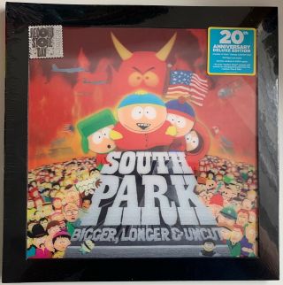 South Park Bigger Longer & Uncut Red / Orange Double Vinyl Box Set Rsd 19