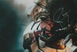 Robert Downey Jr (iron Man Avengers) Signed 12x8 Colour Photo