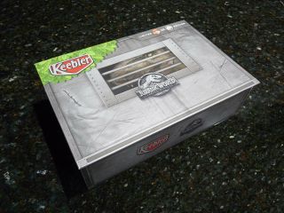 Limited Edition Keebler Fudge Stripes Jurassic World Video Box