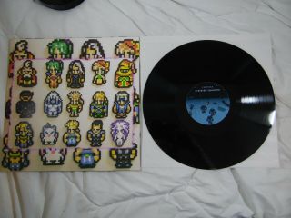 Final Fantasy Vi 6 Lathe Vinyl Record Please Read Discription In Listing
