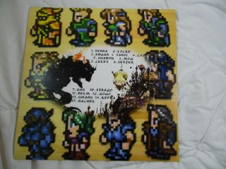 Final Fantasy VI 6 Lathe Vinyl Record PLEASE READ DISCRIPTION IN LISTING 3