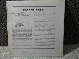 Johnny Cash m - / ex in shrink LP With His Hot and Blue Guitar 2