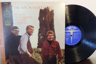 The Don Scaletta Trio Sunday Afternoon At The Trident Lp U.  S.  Verve 1967 Ex,  /vg