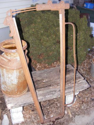 Antique Hhf&co.  1909 Dairy Cow Stanchion