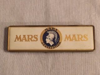 1950s Mars J.  S.  Staedtler Deco Metal Tin Pencil Box No.  1225 3b Made In Germany