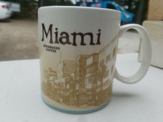 Starbucks Miami Global City Icon Mug Collector Series
