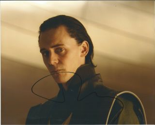Tom Hiddleston Thor Ragnarok Loki In - Person Hand Signed Autographed Photo
