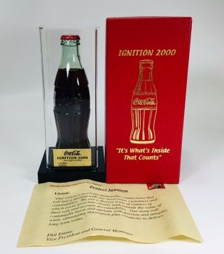 Ignition 2000 Coca Cola Classic In Case Limited Edition 327/2400 Rare