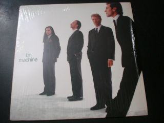 Tin Machine Self Titled David Bowie Lp Record Nm With Shrink