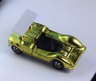 Hot Wheels Chaparral Yellow,  US and 4