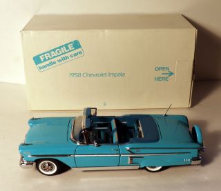 Dte 1:24 Danbury Teal 1958 Chevrolet Impala Niob
