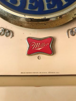 Vintage Miller Lite Beer light - up sign Ready for display 19”X14 
