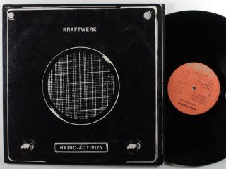 Kraftwerk Radio - Activity Capitol Lp W/ Stamps