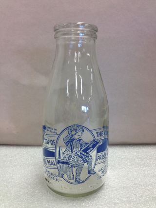 Glass Milk Bottle 