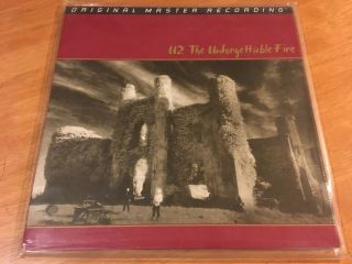 U2 The Unforgettable Fire Mfsl Lp 200 Gram Vinyl Numbered 0112
