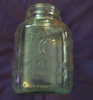 Vintage Silvermoon One Pound Coffee Jar
