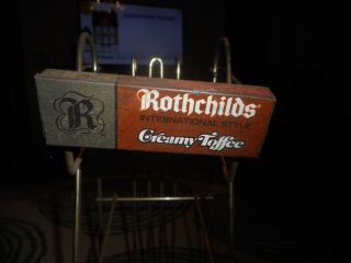 Vintage Metal Rothchild ' s Candy Display 2