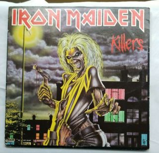 Iron Maiden Killers Vinyl Lp 12 Inch 1981